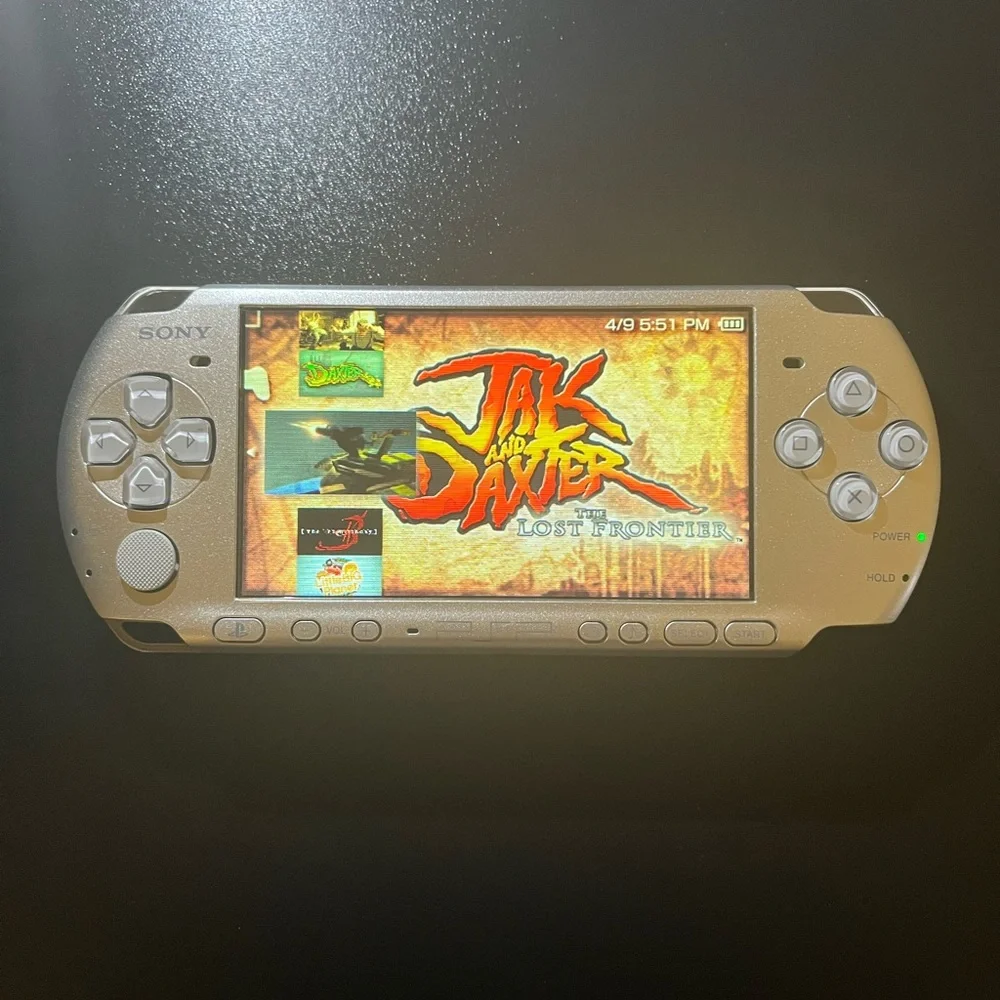 Sony Handheld PSP Console - Metallic Silver